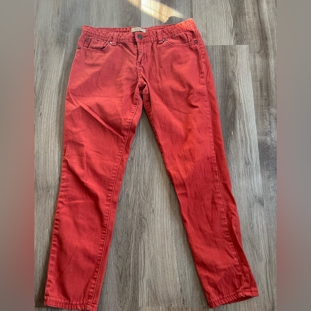 Sanctuary Dark Orange Skinny Jeans